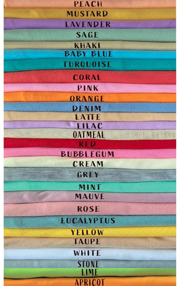 Affirmation Name Tees