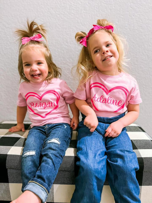 Name Heart Tees