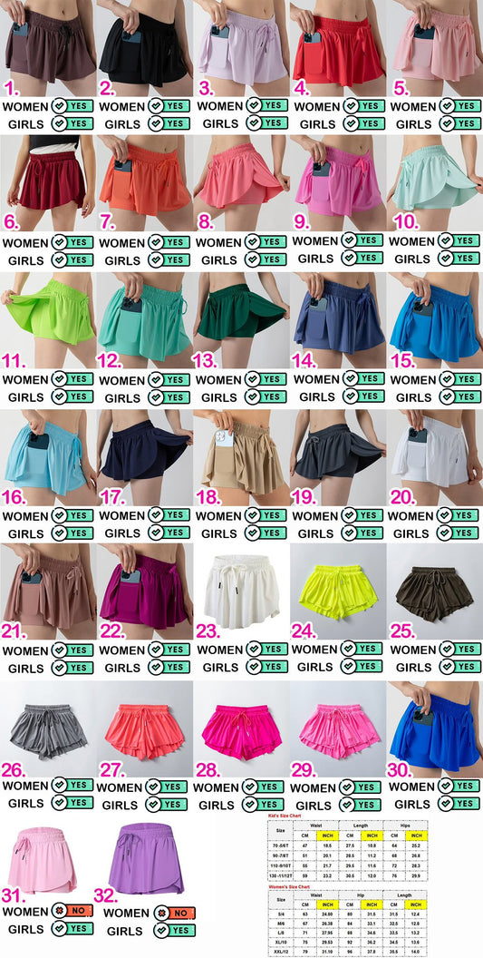 Butterfly Flowy Shorts