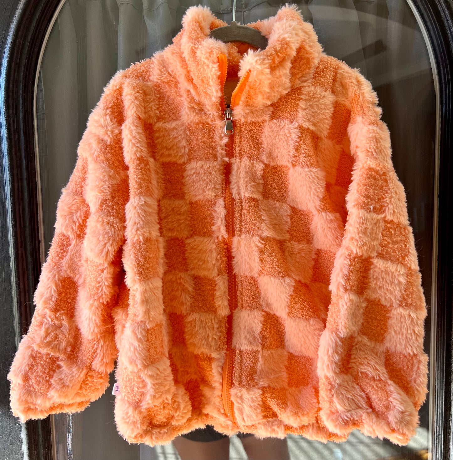 Checkered Fleece Jacket