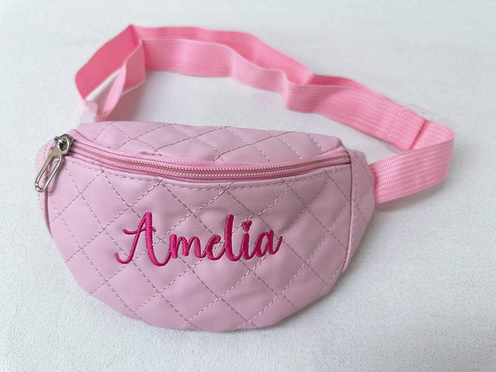 Embroidered Kids Belt Bag