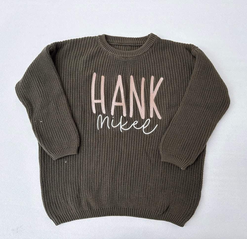 Embroidered Sweaters