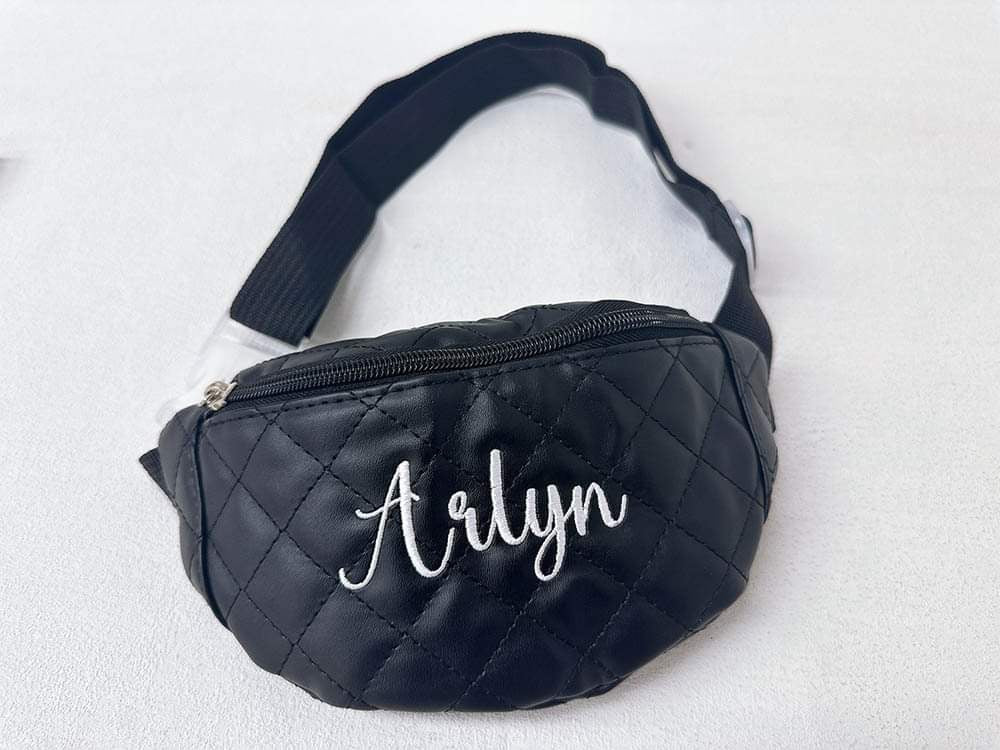 Embroidered Kids Belt Bag
