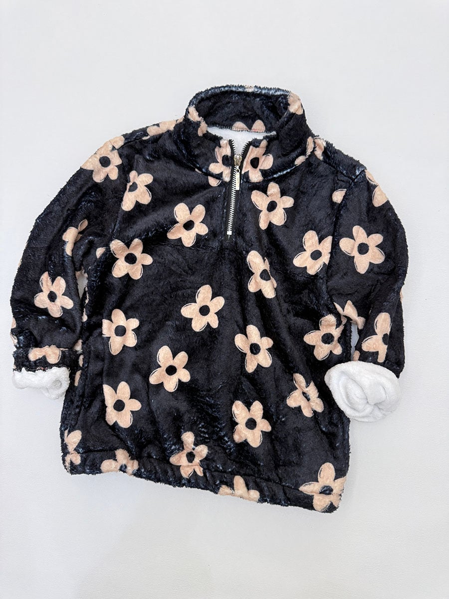 Fleece Quarter-zip Pullover