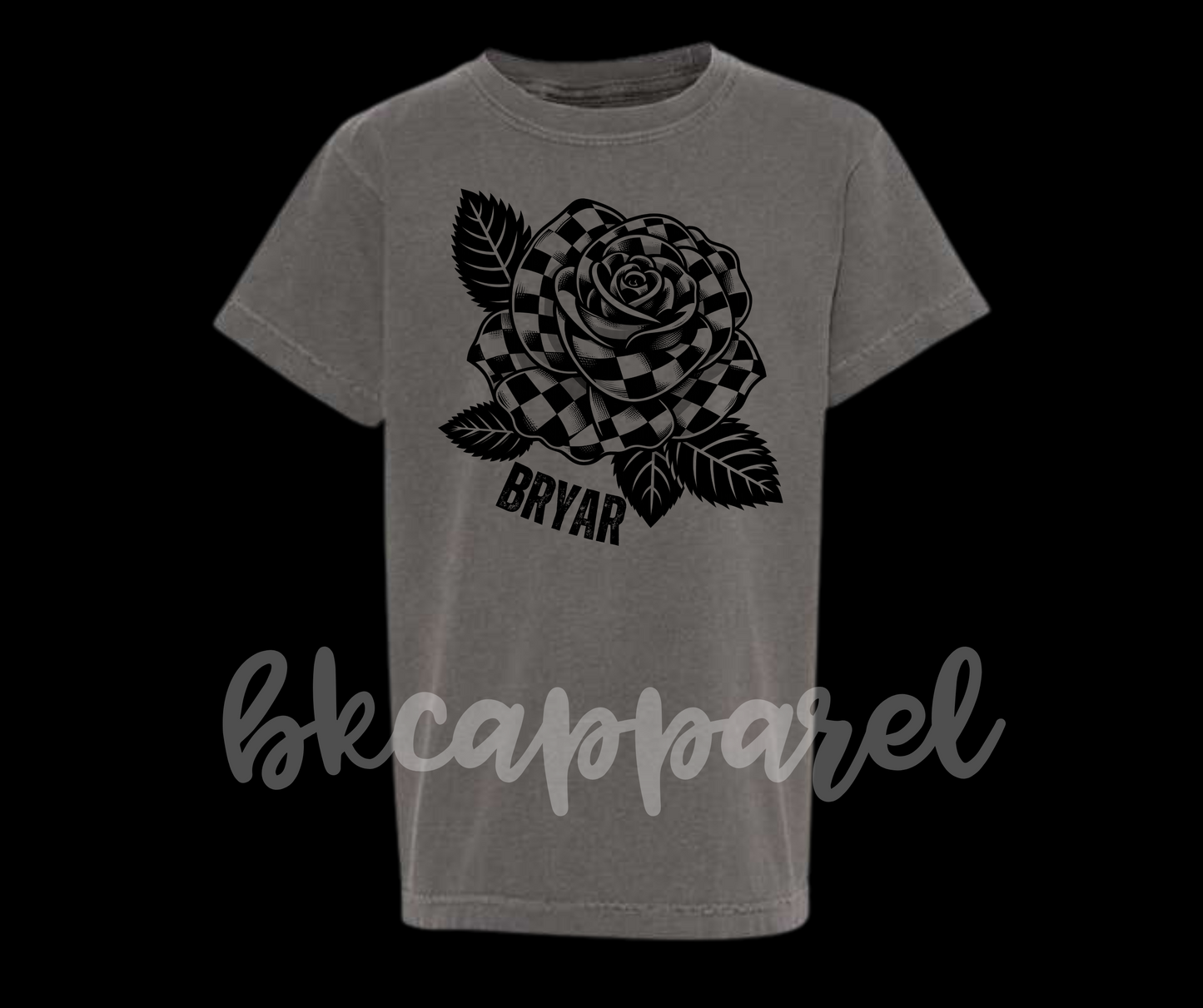 CUSTOMIZABLE Checkered Rose Colorblast CC Tee