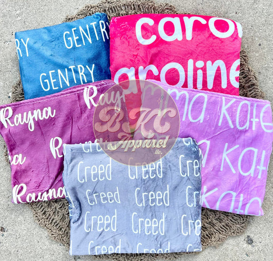 Personalized Blankets