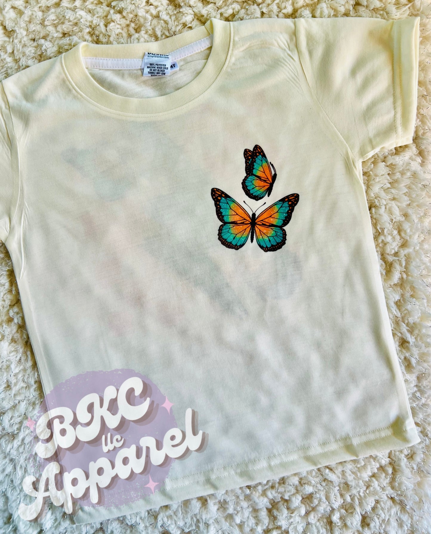 Checkered Butterfly Pocket With Full Back