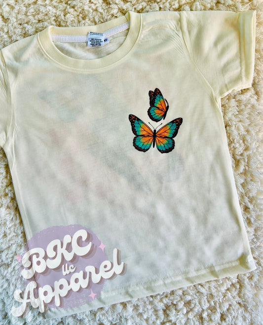 Checkered Butterfly Pocket With Full Back