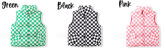 Checkered Vests