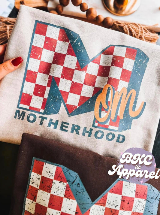 Distressed Retro Motherhood Sweatshirt