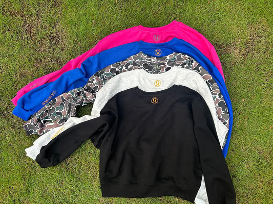Embroidered Logo Sweatshirts