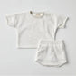 Boxy Top + Skirt Set