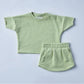Boxy Top + Skirt Set