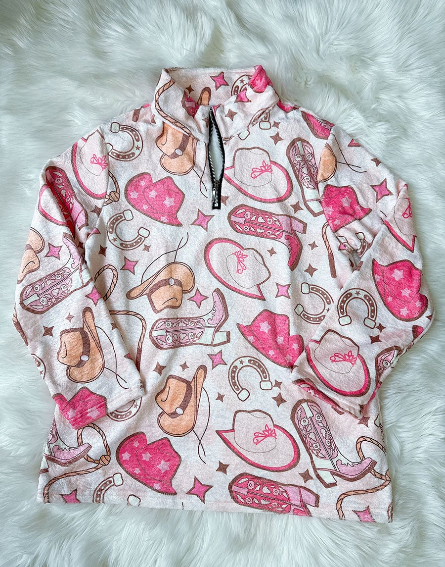 Fleece Quarter-zip Pullover