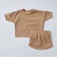 Boxy Top + Skirt Set