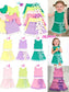Scalloped Skirt Set