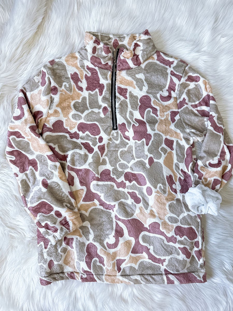 Fleece Quarter-zip Pullover