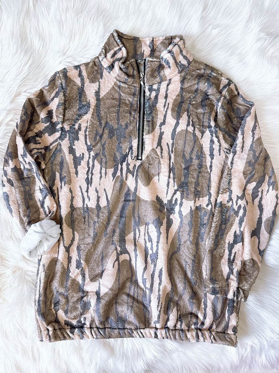 Fleece Quarter-zip Pullover