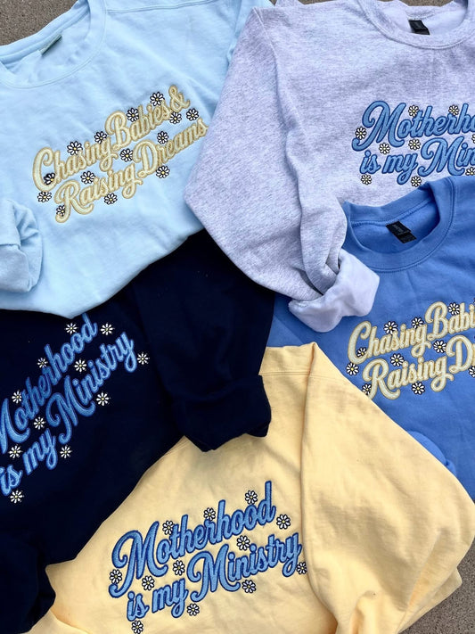 Embroidered Sweatshirts