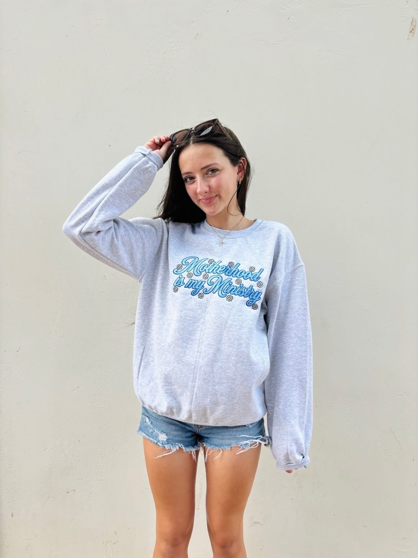 Embroidered Sweatshirts